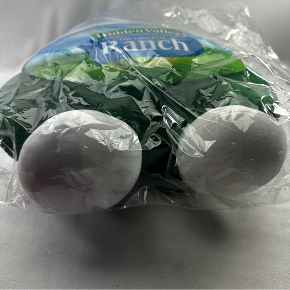 Hidden Valley Ranch Stuffed Ranchie Pillow Stuffed Animal Collectable Fun White - Picture 7 of 8